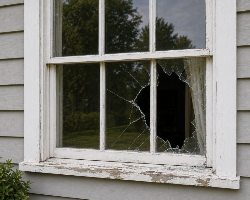 Curved Window Repair in Olathe, KS